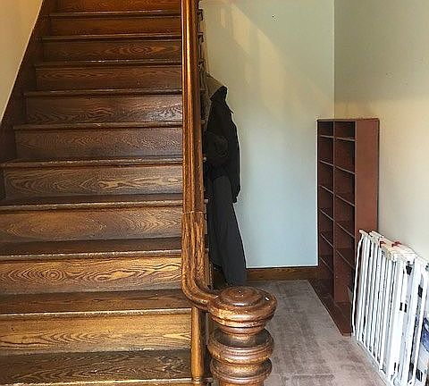 Front entry way and stairs