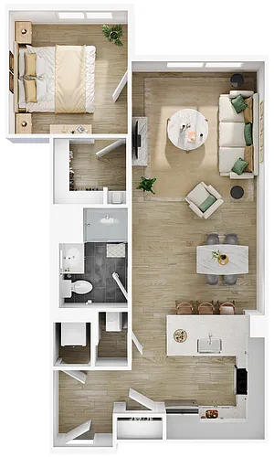 Floor plan The Oak