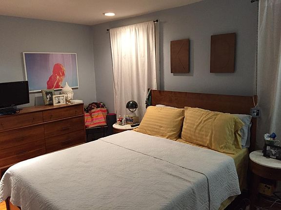 Master bed - freshly painted