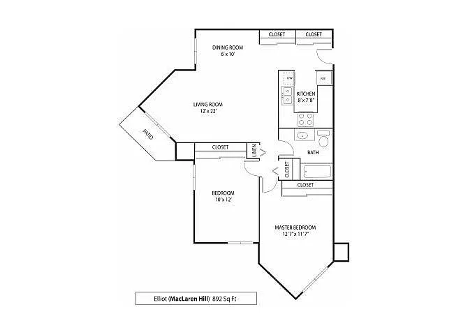 Floor plan Elliot