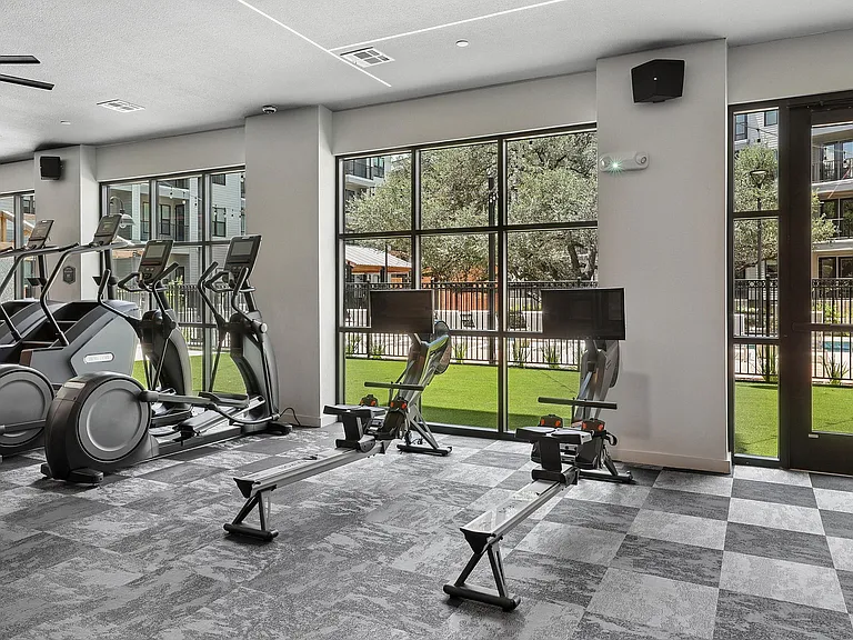 Expansive Fitness Center with Cardio Equipment