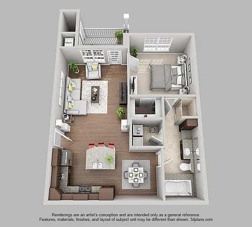 Floor plan The Birch