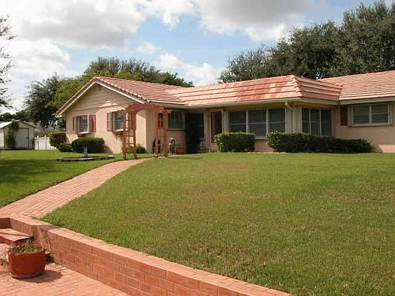 Rear of Home with Dockside Patio