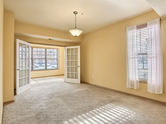 French doors to sun room