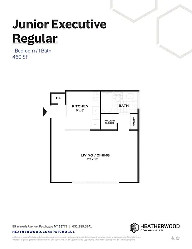 Floor plan The Junior Executive