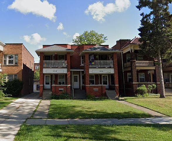 Front of the building