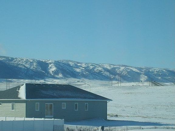 View of Casper Mtn. from front porch