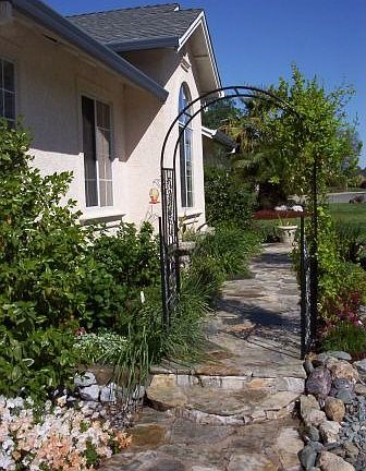 Stone Walkway to Entrance