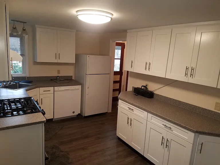 Kitchen & back entrance