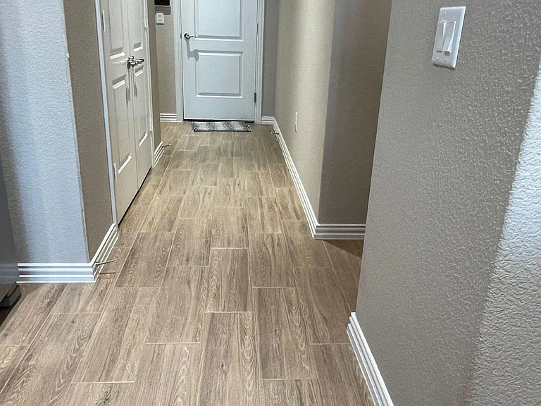 Passageway to Mudroom and Garage