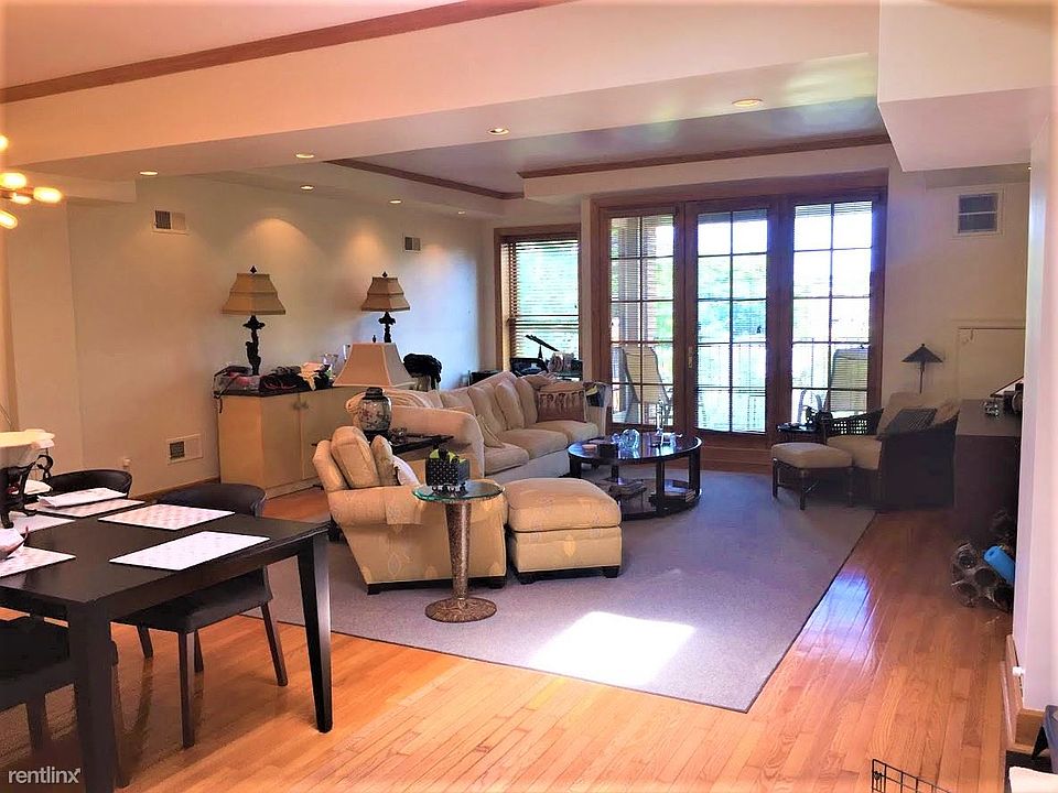 Sunlit living room