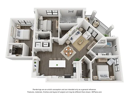 Floor plan Celeste