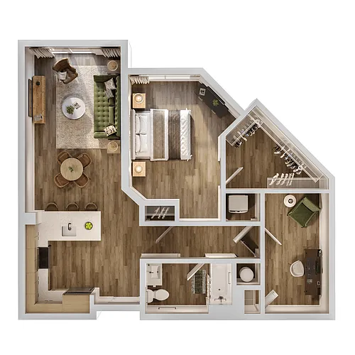 Floor plan A7D