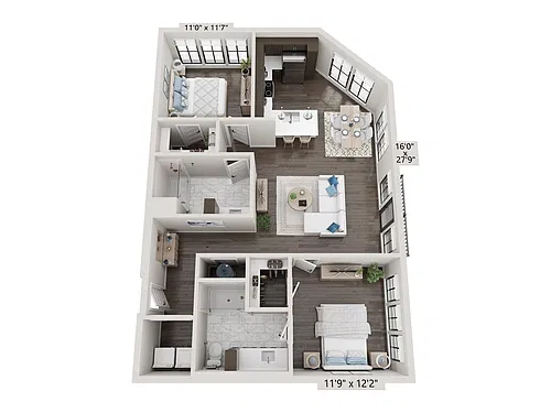 Floor plan Braxton