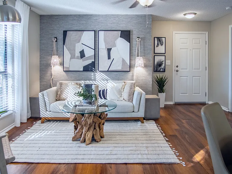 Immerse yourself in the natural radiance flooding our generous living spaces.