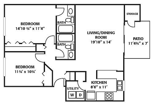 Floor plan Tuscany
