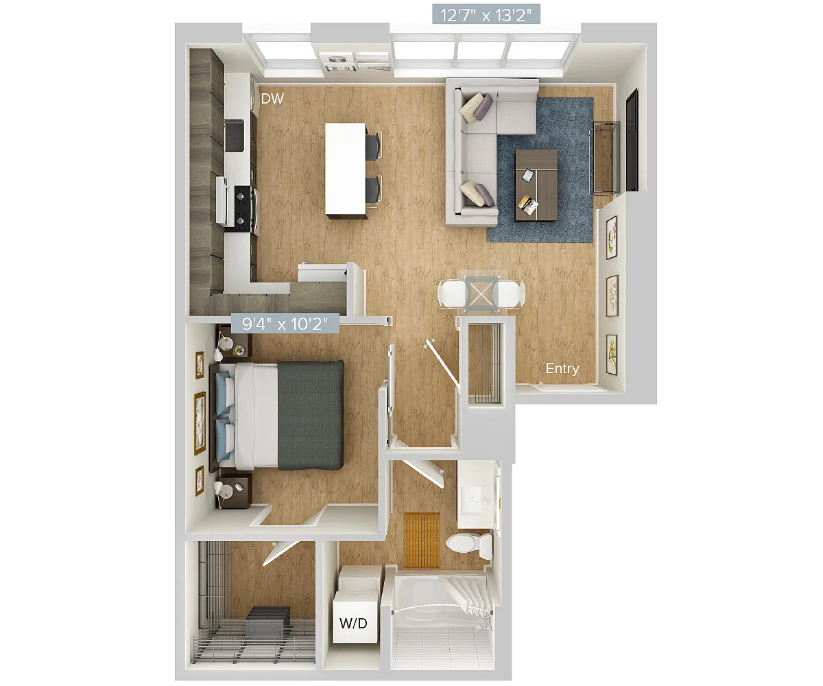 Floor plan A6-684