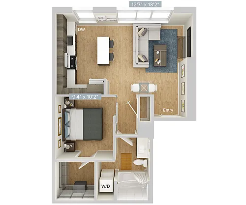 Floor plan A6-684