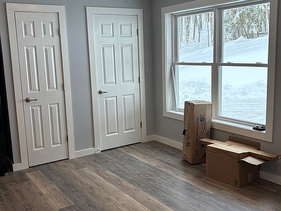 Pantry, coat closet, dining space