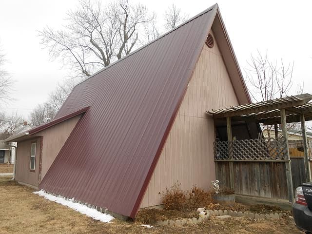 Front of home.