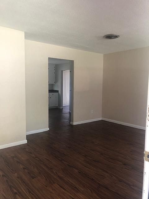 living area looking into kitchen
