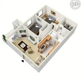 Floor plan Cottonwood