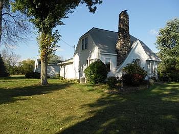 West side of the home.