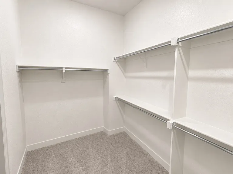 Master bedroom walk-in closet