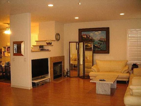 Recessed lighting in family room