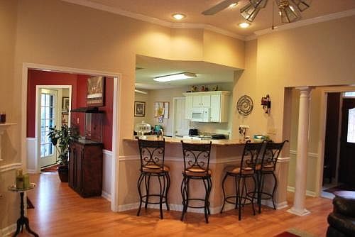 Open Floor plan Living room/kitchen/dining room