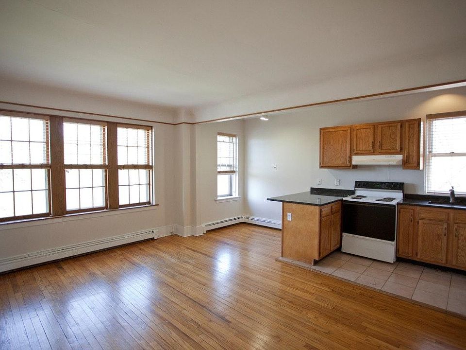 kitchen, living room
