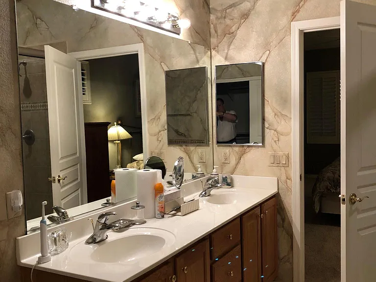 Master bathroom