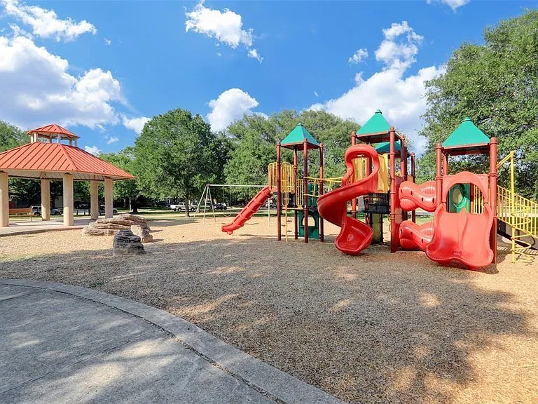 Playground in subdivision.
