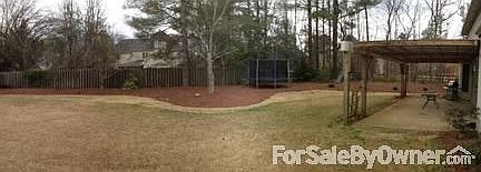 Backyard panorama