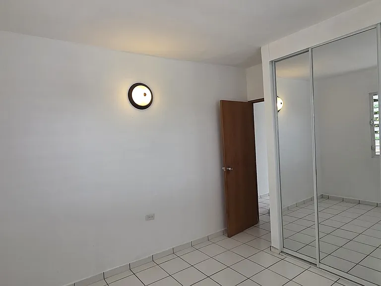 Master bedroom with large closet.