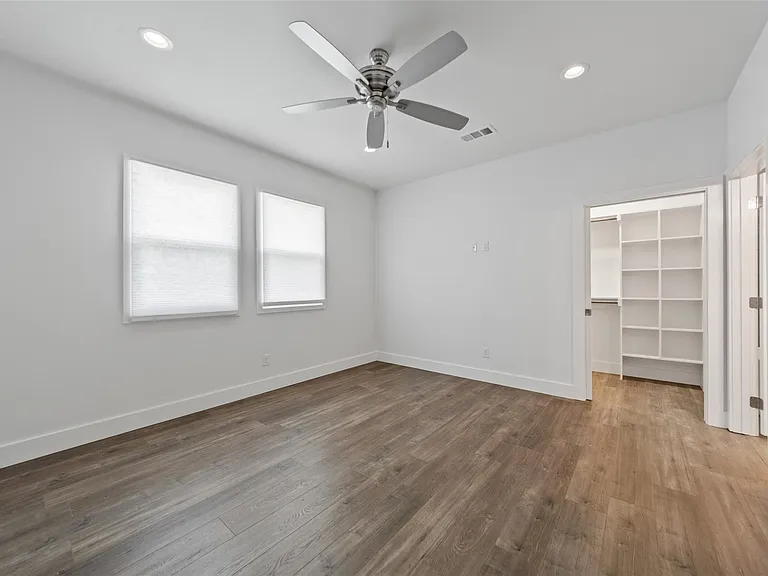 Master Bed with Walk in Closet