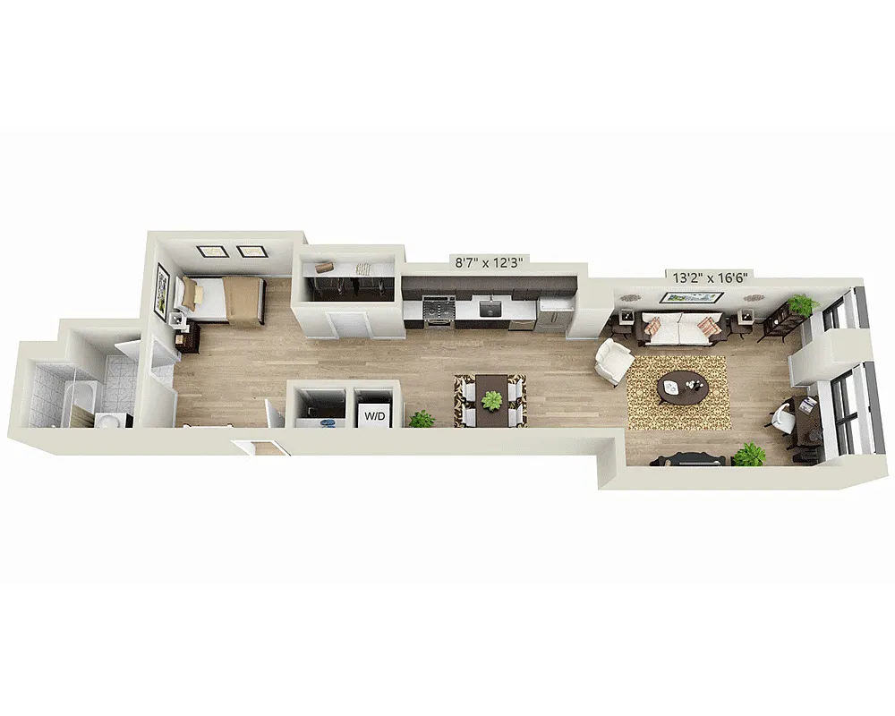 Floor plan Studio E1YP