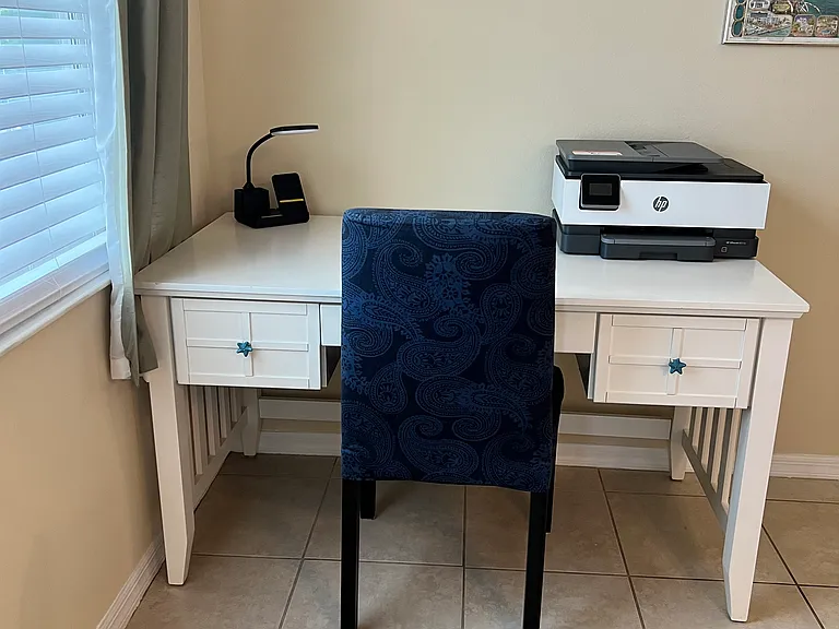 Comfortable work area