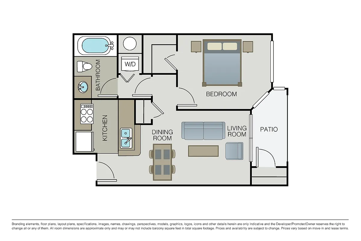 Floor plan Plan 1A