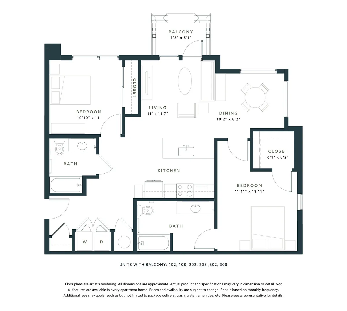 Floor plan B2