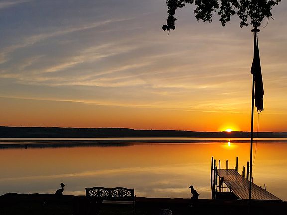 Beautiful view of Lake Chautauqua