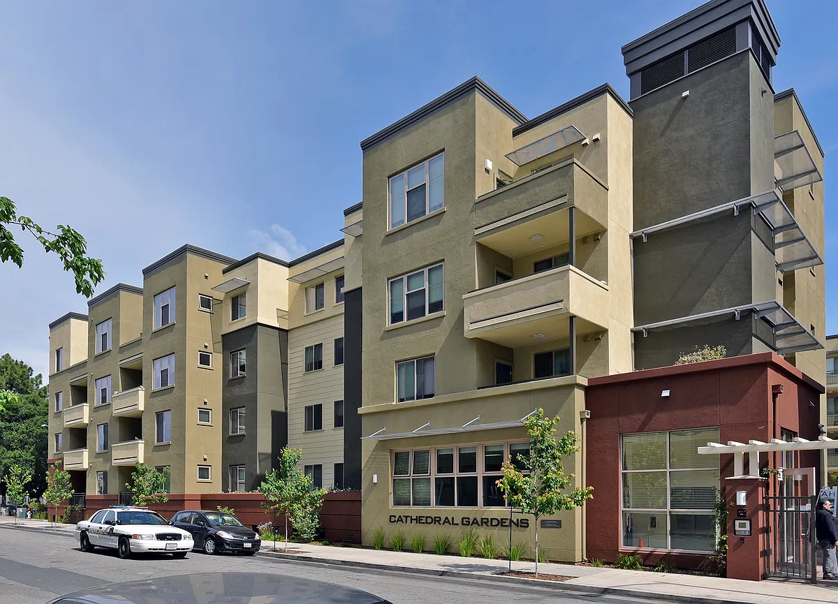 Photo 1 of 13 - Cathedral Gardens - Oakland, CA Welcome to Cathedral Gardens, modern living in the heart of Oakland with easy access to transit, shopping, and vibrant city life. - Cathedral Gardens