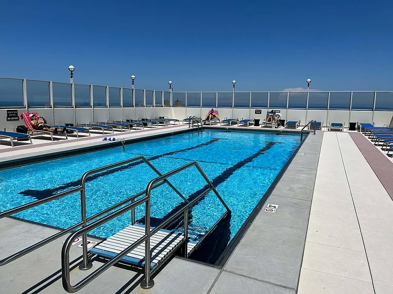 Rooftop swimming pool