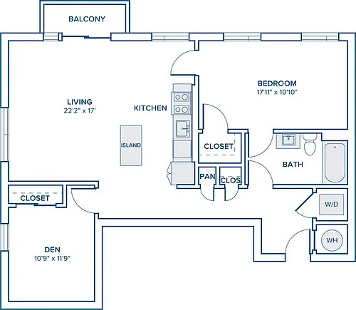 Floor plan A19D