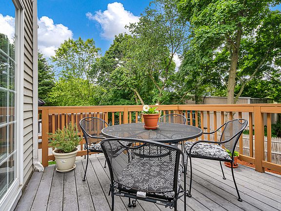 Private back deck
