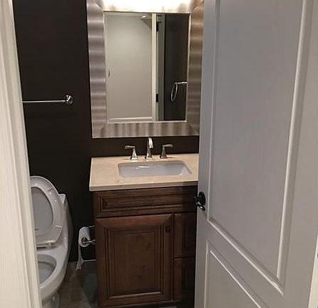 full bath in game room