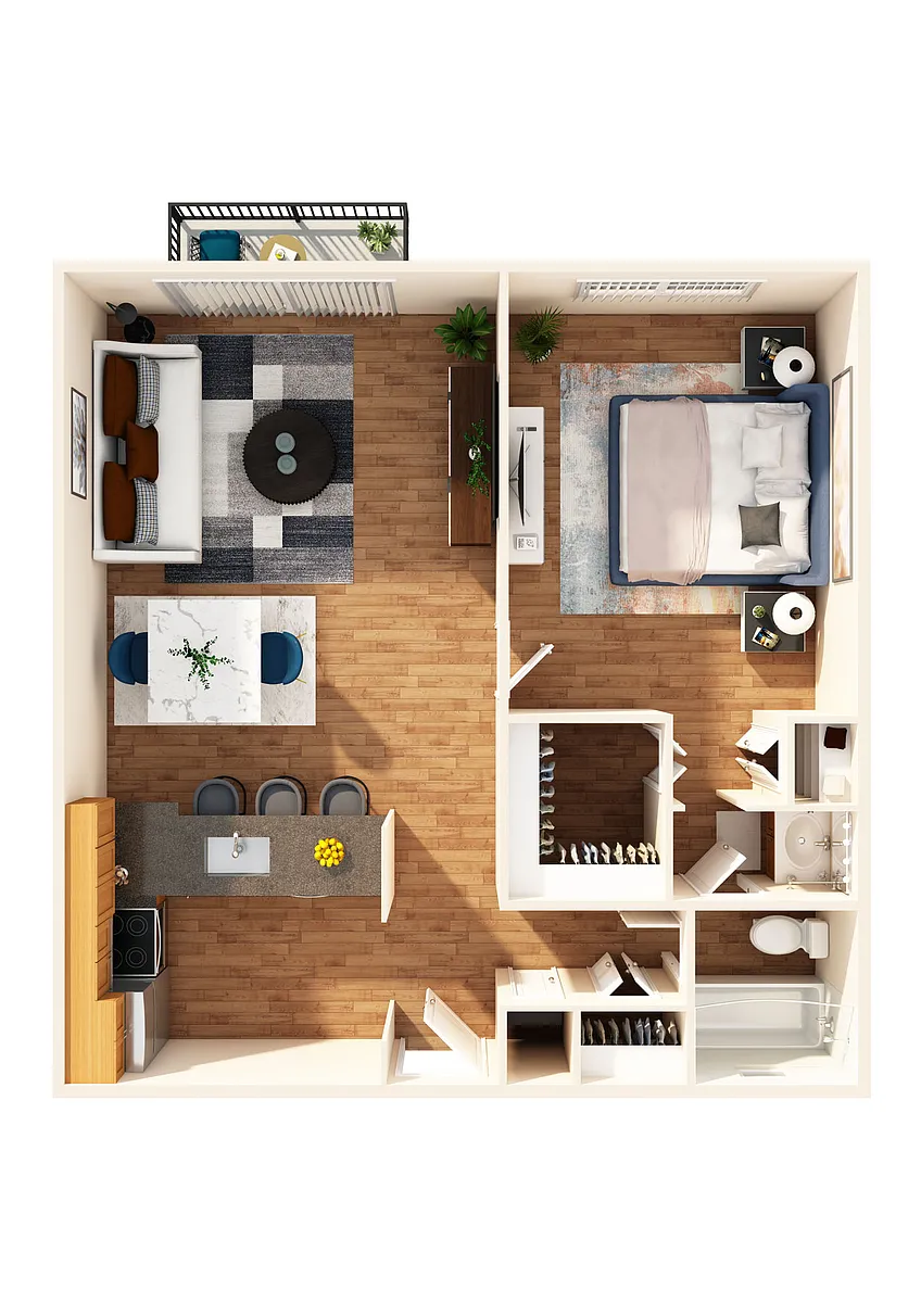 Floor plan The Dove