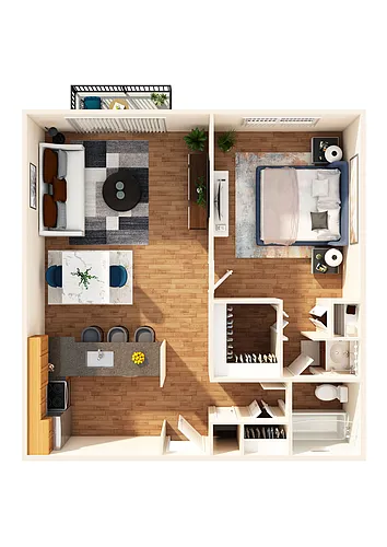 Floor plan The Dove