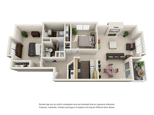 Floor plan B3