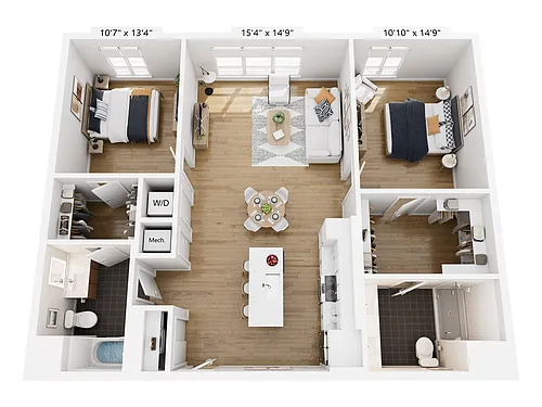 Floor plan B12